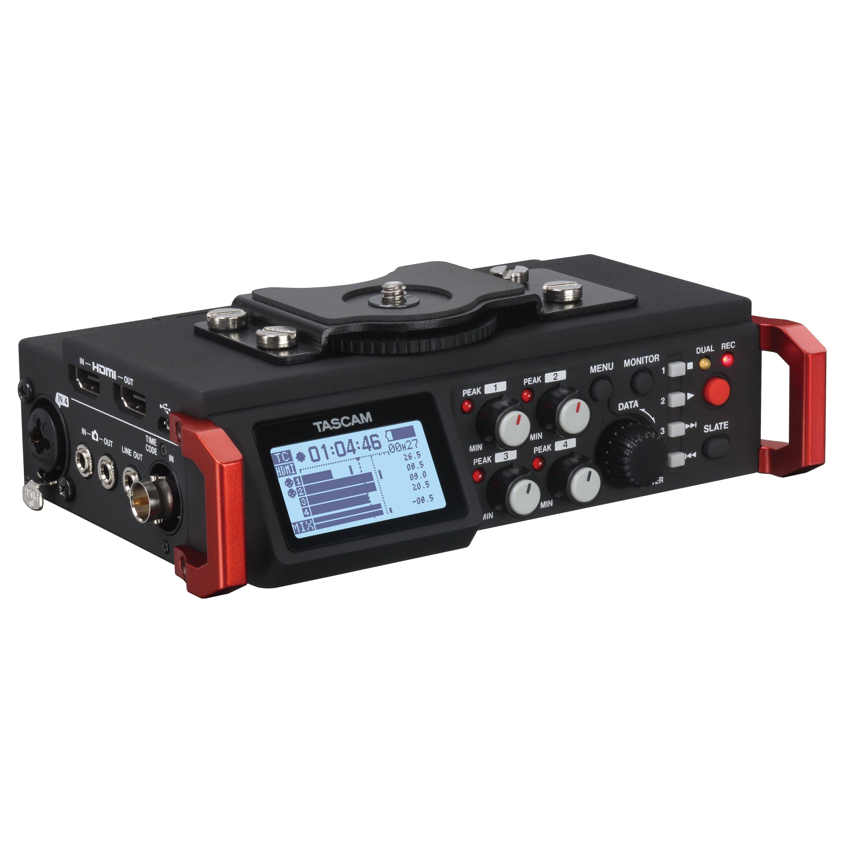 Tascam DR-701D - 6-channel audio recorder
