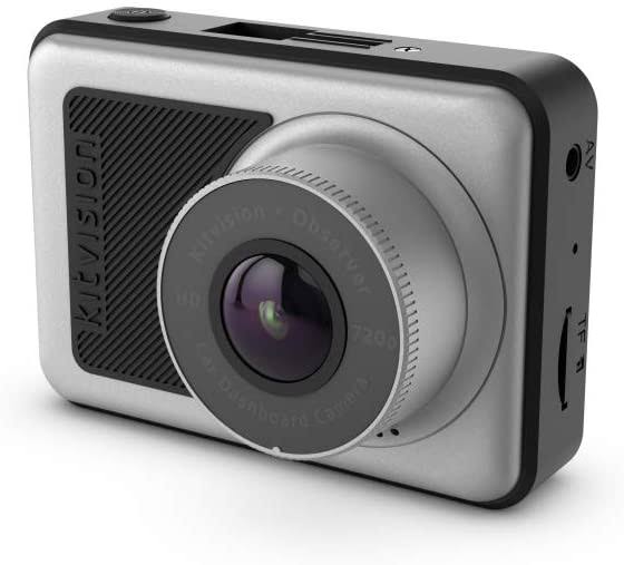 Kitvision Dash Cam 720p Observer Dashcam – HD Dashboard Car Camera/Dash Cam with 2.45 inch Screen, 140° Wide Angle, G Sensor Col