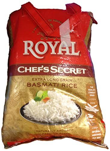 Royal Chef&s Secret Extra Long Grain Basmati Rice, 40 Pound