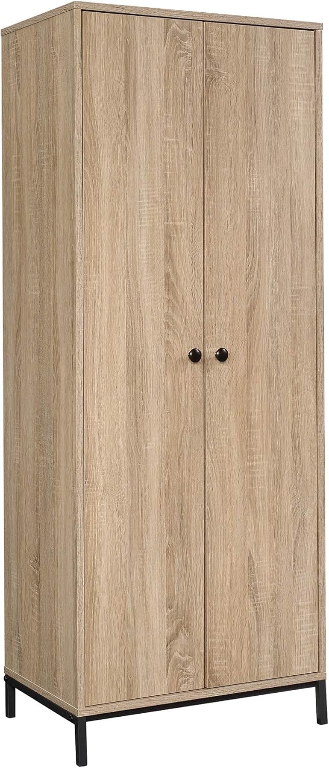 Sauder 424942 North Avenue Storage Cabinet, Charter Oak Finish