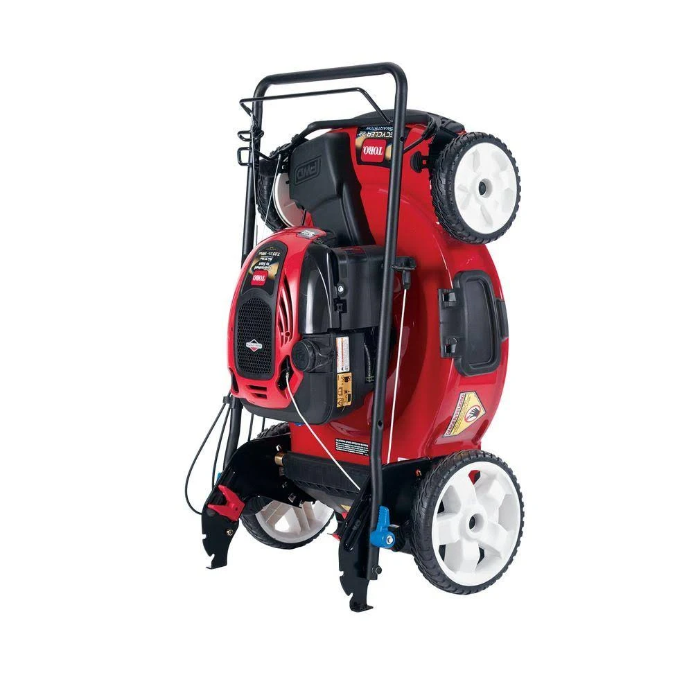 Refurbished 22 in. High Wheel Variable Speed Walk Behind GAS Self Propelled Mower with Smart Stow 20339