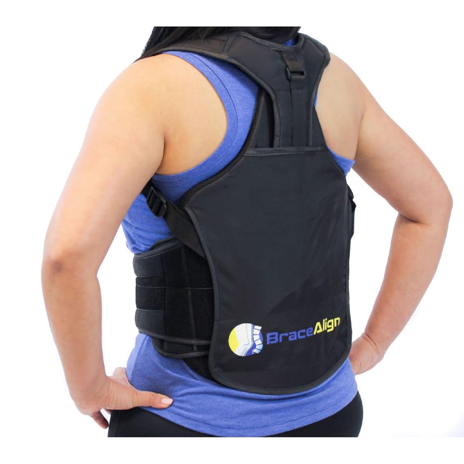 TLSO Thoracic Medical Back Brace PDAC L0456 L0457 - Pain Relief and Straightener for Fractures, Post Op, Herniated Disc, DDD and Spinal Trauma