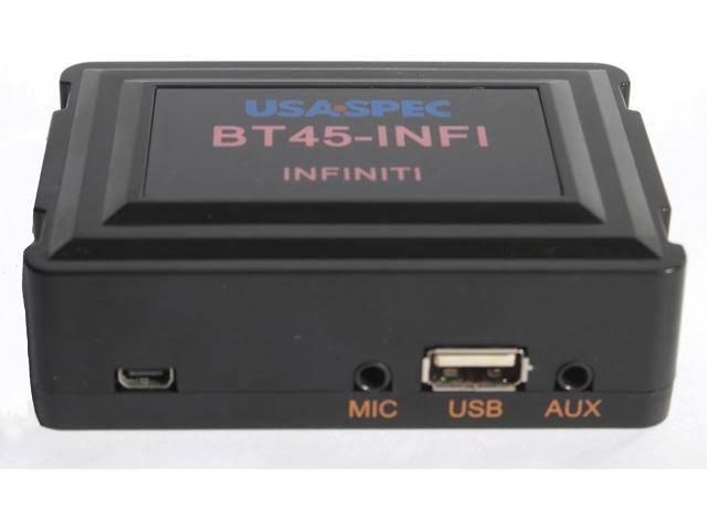 USA SPEC BT45-INFI Car Audio Bluetooth Adapter for Infiniti BT45INFI