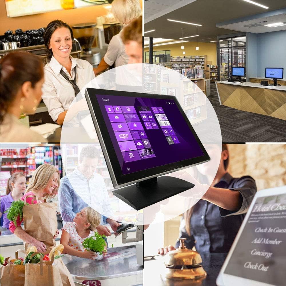 ANGEL POS 17 Inch Pro Series LED Multi-Touch VGA & HDMI Touch Screen Monitor