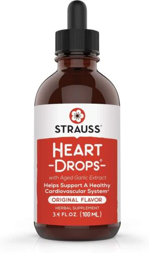 Strauss Naturals Heartdrops, Suplementos Herbales Para El Corazon Con Muerdag... - Kansas Nuitrition - HNZSDS