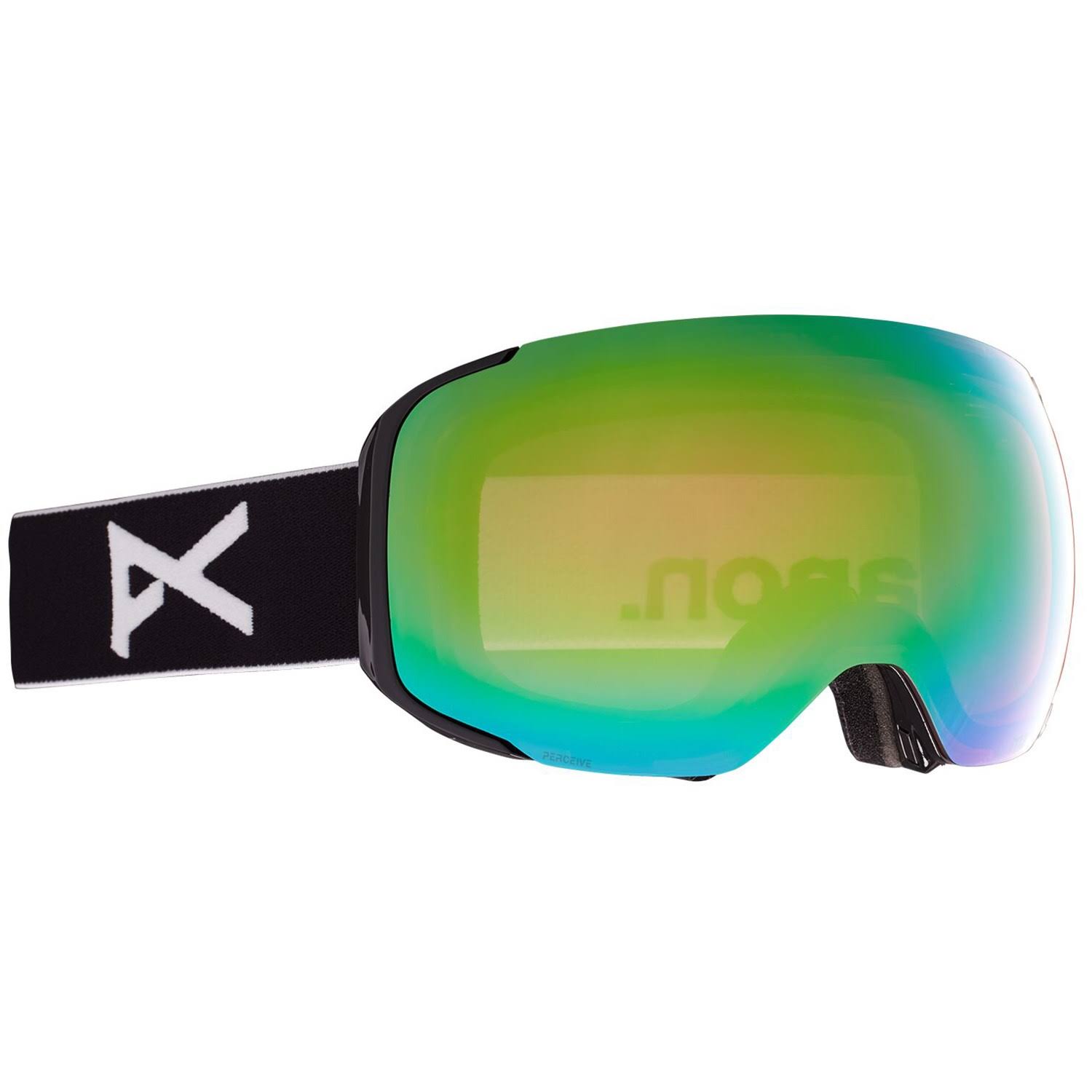 Anon M2 Goggles Black Perceive Variable Green