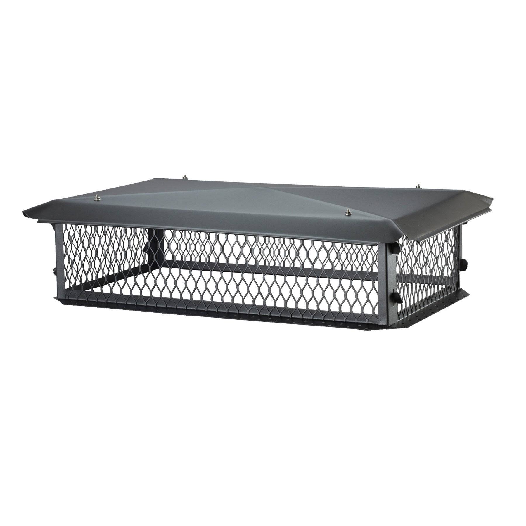 Galvanized Steel Multi-Flue Chimney Cap Shelter Size: 14x22 H x 19x22 W x 13x22 D