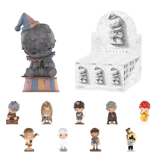 POP MART HIRONO Reshape Series Figures, 9PCs HIRONO Blind Box Figures, Random Design Action Figures Collectible Toys Home Decorations
