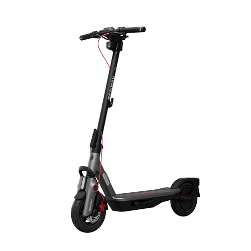 Segway Ninebot F3 Electric Scooter, Up to 20 MPH, 44-Mile Range, Self-Sealing Tubeless Tires, Front Hydraulic & Rear Elastomer Suspension