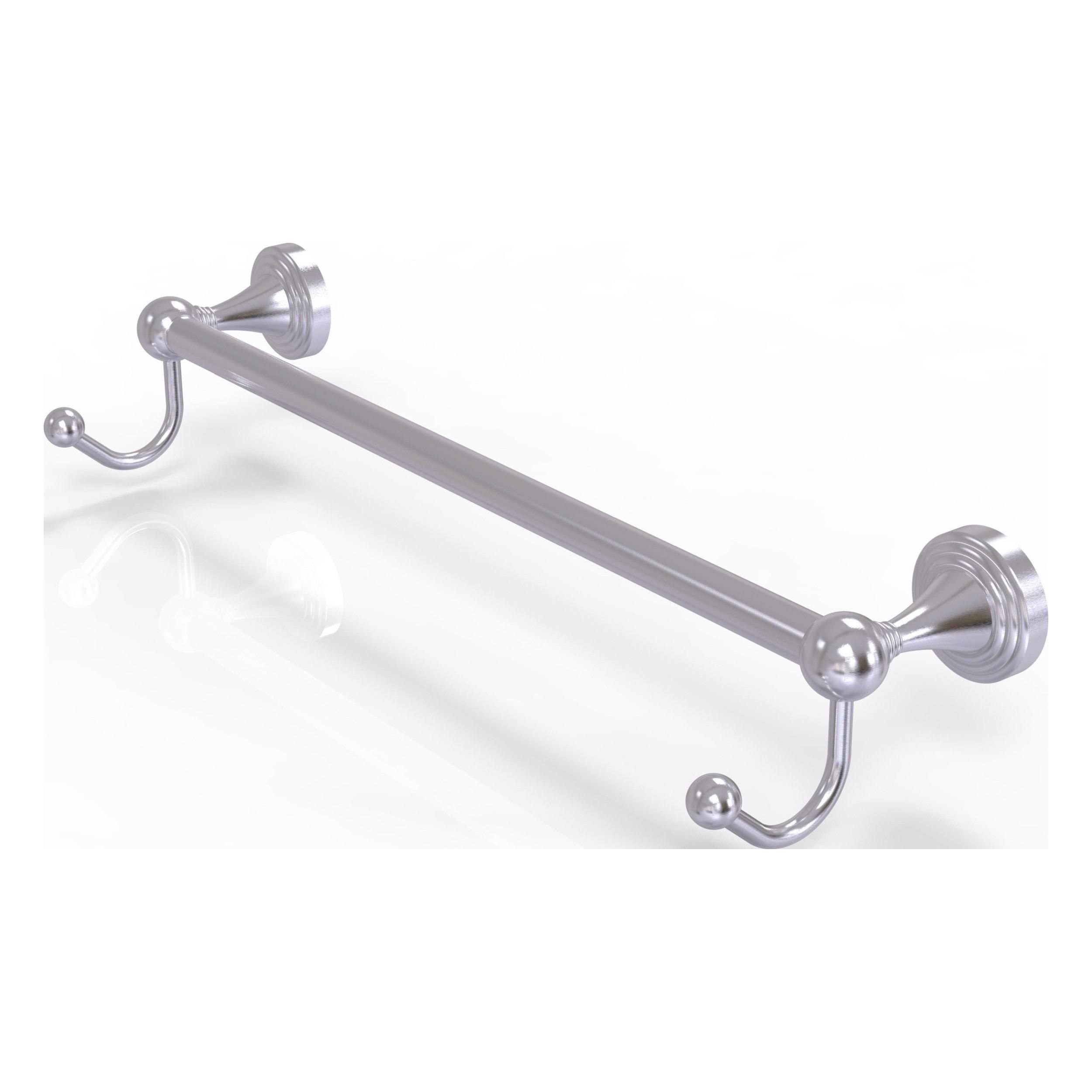 Darby Home Co SG-41-30-HK-SCH Sag Harbour Wall Mounted Towel Bar Finish: Satin Chrome gray