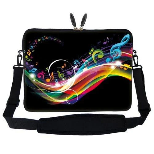 Meffort inc 15 15.6 Inch Neoprene Laptop Sleeve Bag Carrying Case with