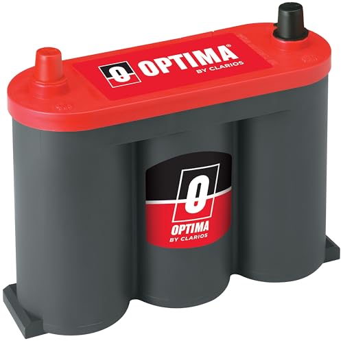 OPTIMA Batteries High Performance 6V RedTop Sealed AGM Car, Truck and SUV Starting Battery, 800 CCA, SAE Terminal, Maintenance Free