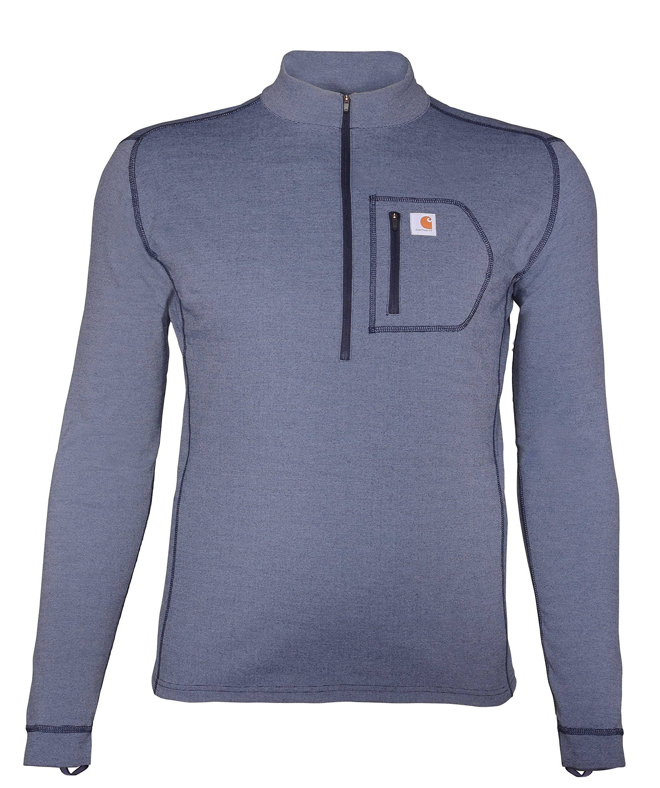 Carhartt Base Force Heavyweight Quarter-Zip | Navy | Large