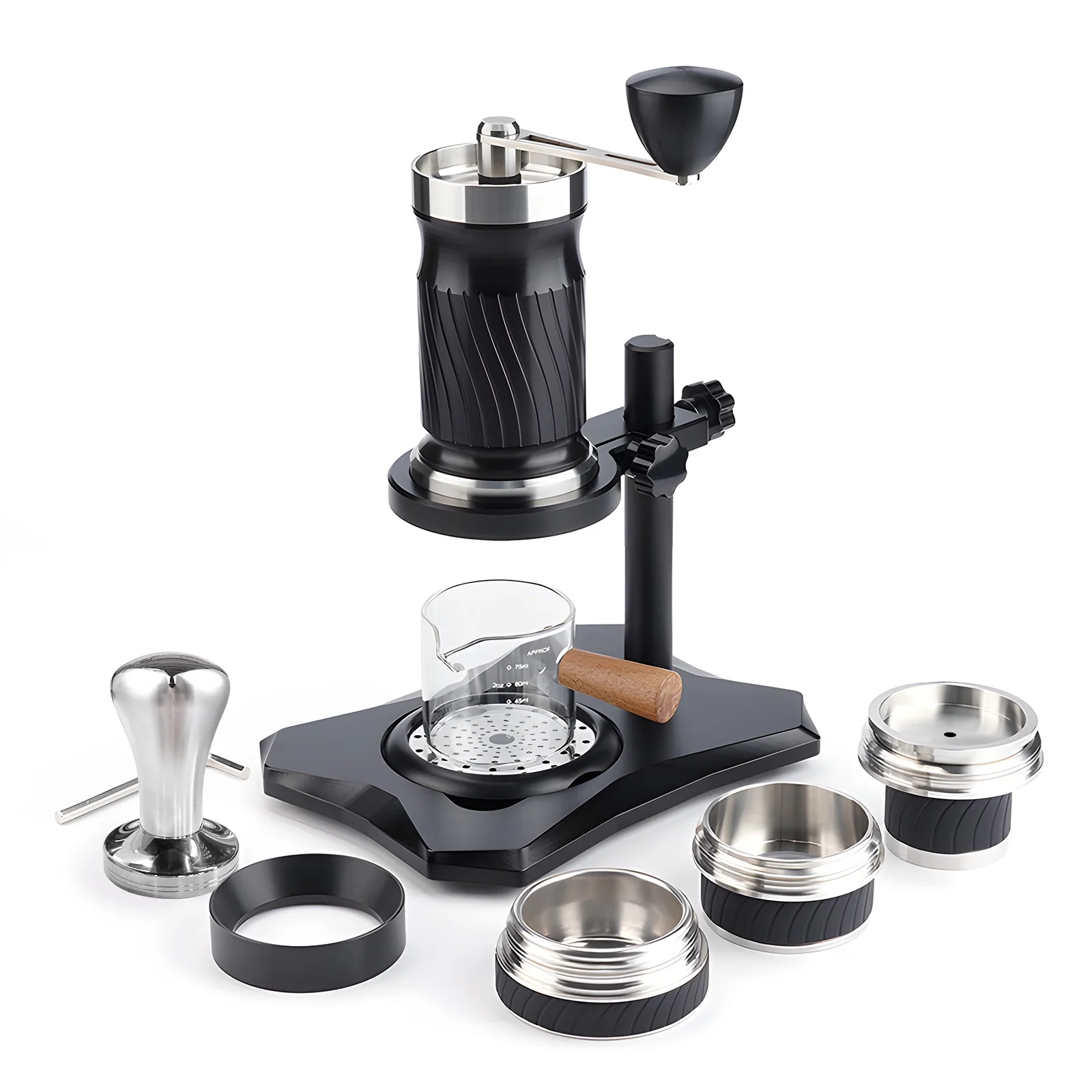 Walmeck Portable Espresso Machine Compact Travel Coffee Maker