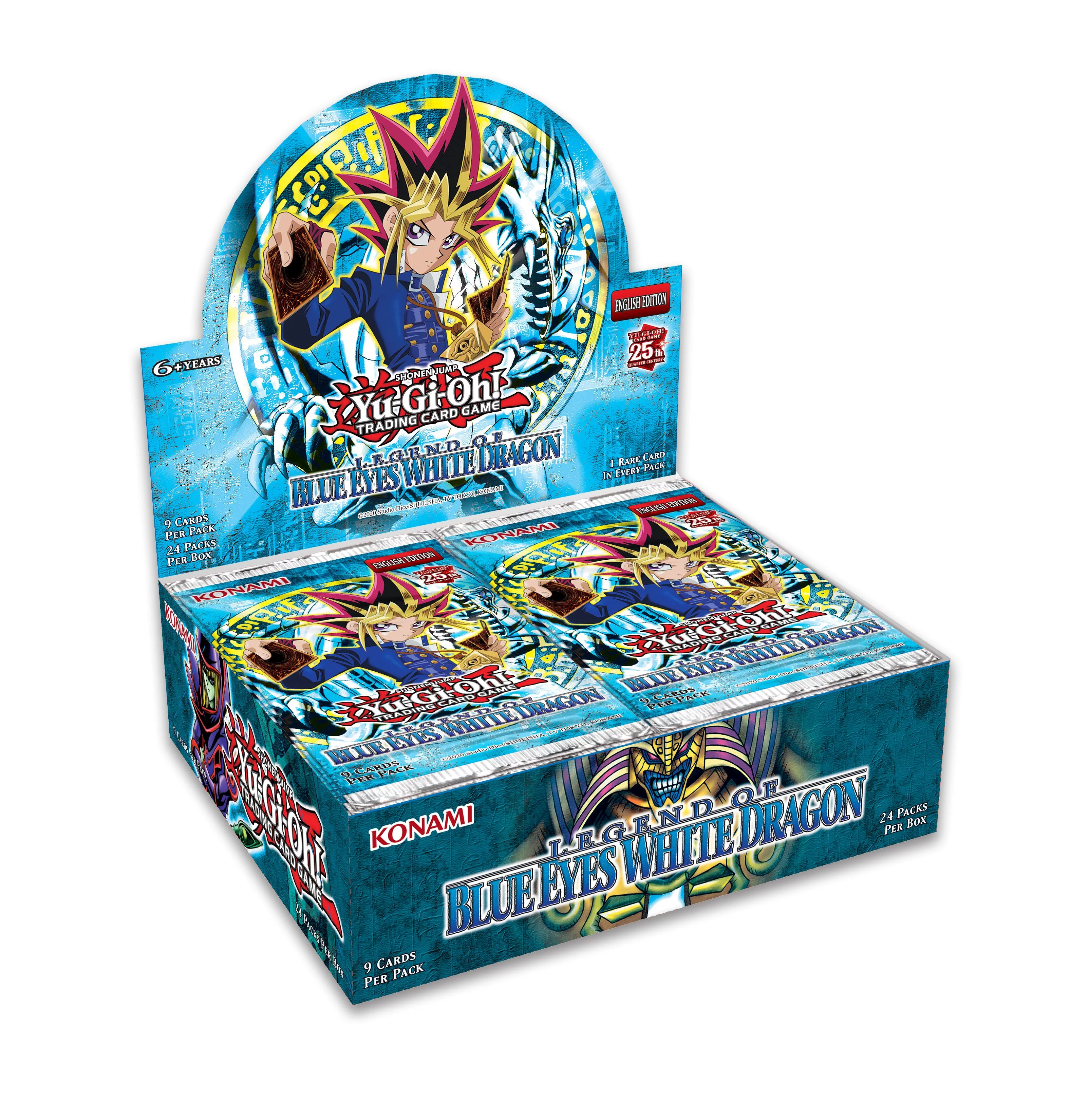 Yu-Gi-Oh! Trading Card Games Blue Eyes White Dragon Booster Box - Radiant Selections