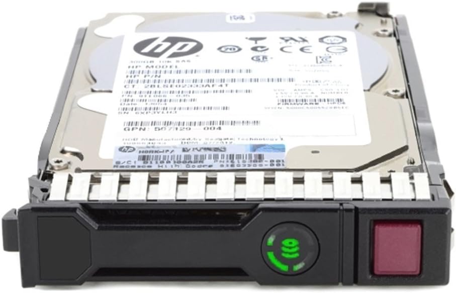 HP 600 GB 2.5-Inch Internal Hard Drive 600 SAS 16 MB Cache Internal Bare or OEM Drives 652583-B21