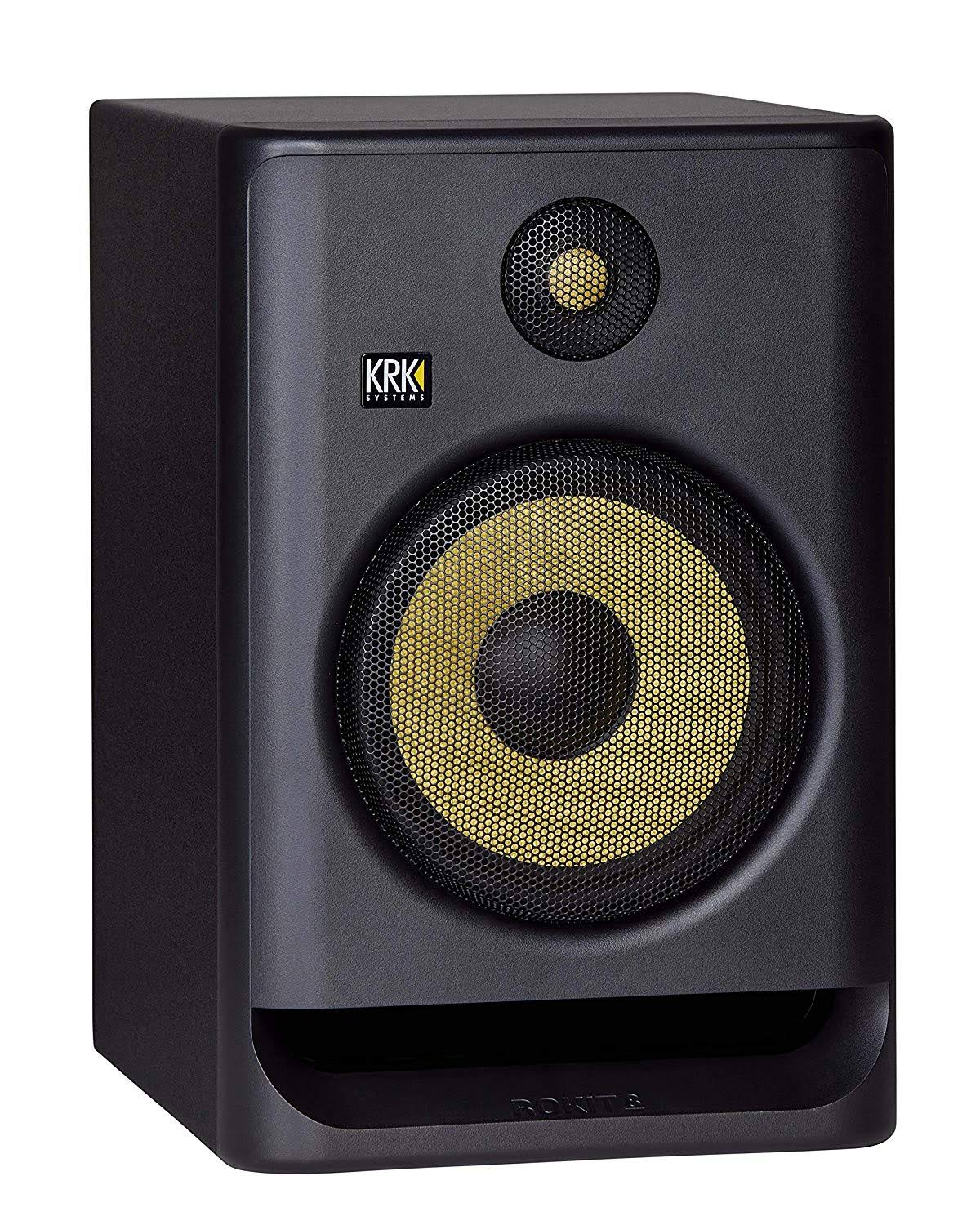 KRK RP8 Rokit 8 G4 Professional Bi-Amp 8" Powered Studio Monitor, Black (RP8G4) - Megean