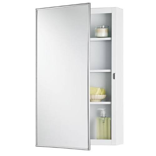 Jensen 260P26CH Topsider Framed Medicine Cabinet
