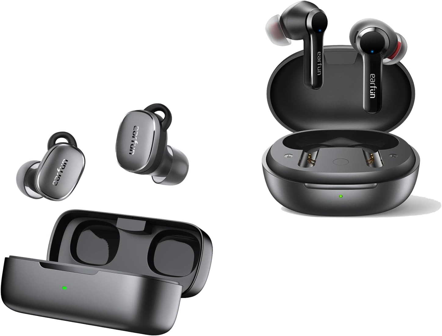 EarFun Free Pro 3 Noise Cancelling Wireless Earbuds Snapdragon Sound, Qualcomm aptX Adaptive Air Pro 2 Wireless Earbuds, in-Ear Detection