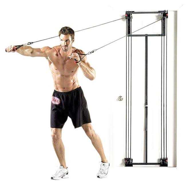 Body by Jake Tower 200 Complete Door Gym Full Body Workouts Fitness Exercise - Sports Supplies Online Store