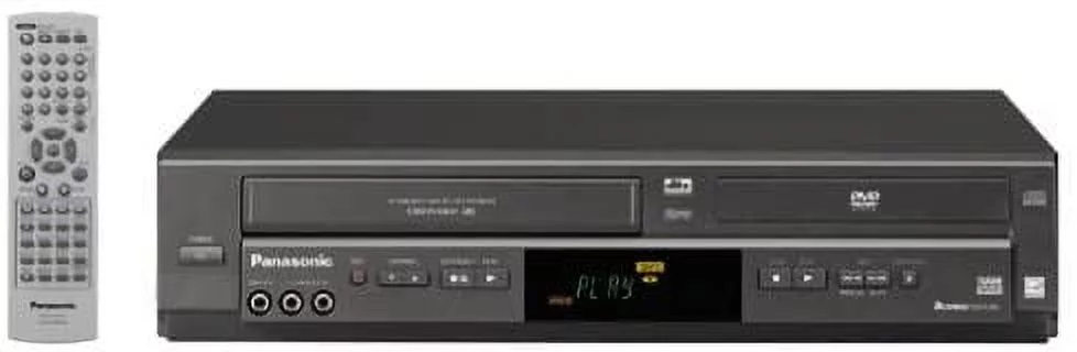 Panasonic PV-D4744 (USED) Progressive-Scan DVD VCR Combo with Remote, Manual, Cables