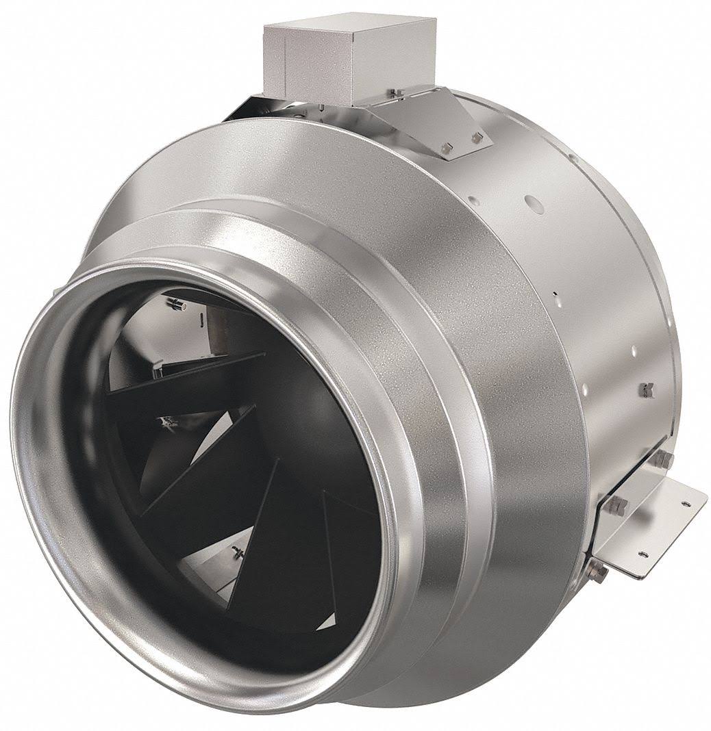 Fantech FKD12 Inline Centrifugal Duct Fan,12 in. Dia.
