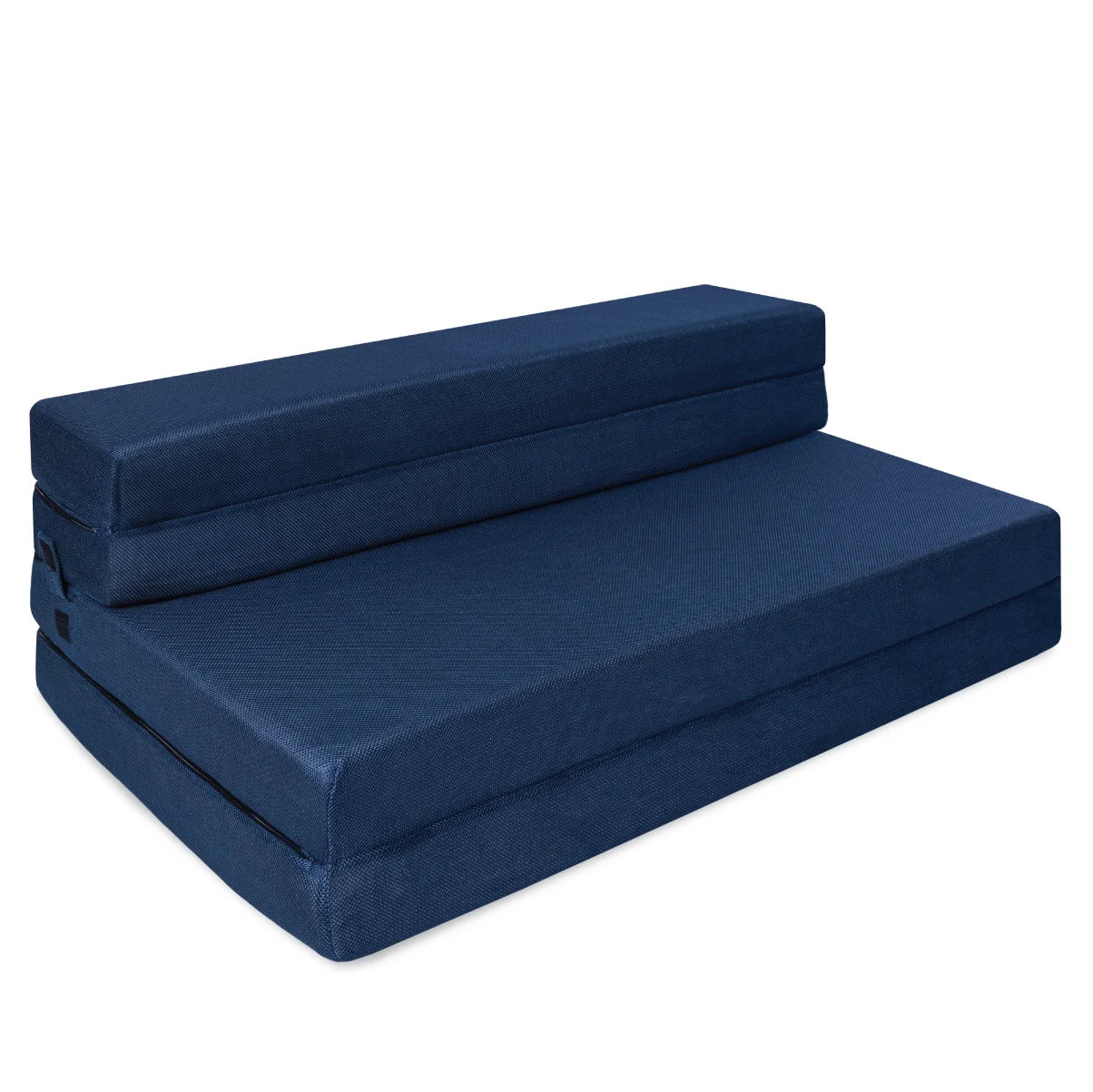 Milliard Tri-Fold Foam Folding Mattress and Sofa Bed for Guests Floor Mat - Twin XL 78x38x4.5 Inch