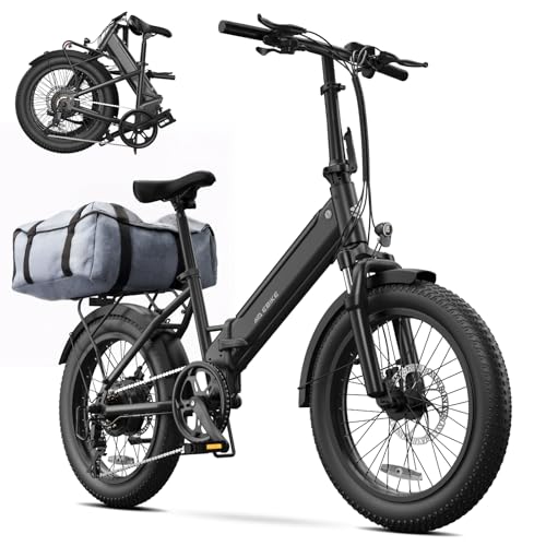 TST Folding Electric Bike for Adults, 1000W Peak Motor EBike with 36V 7.8Ah Removable Battery, Max Range 40 Miles 25 MPH Electric Bicycle