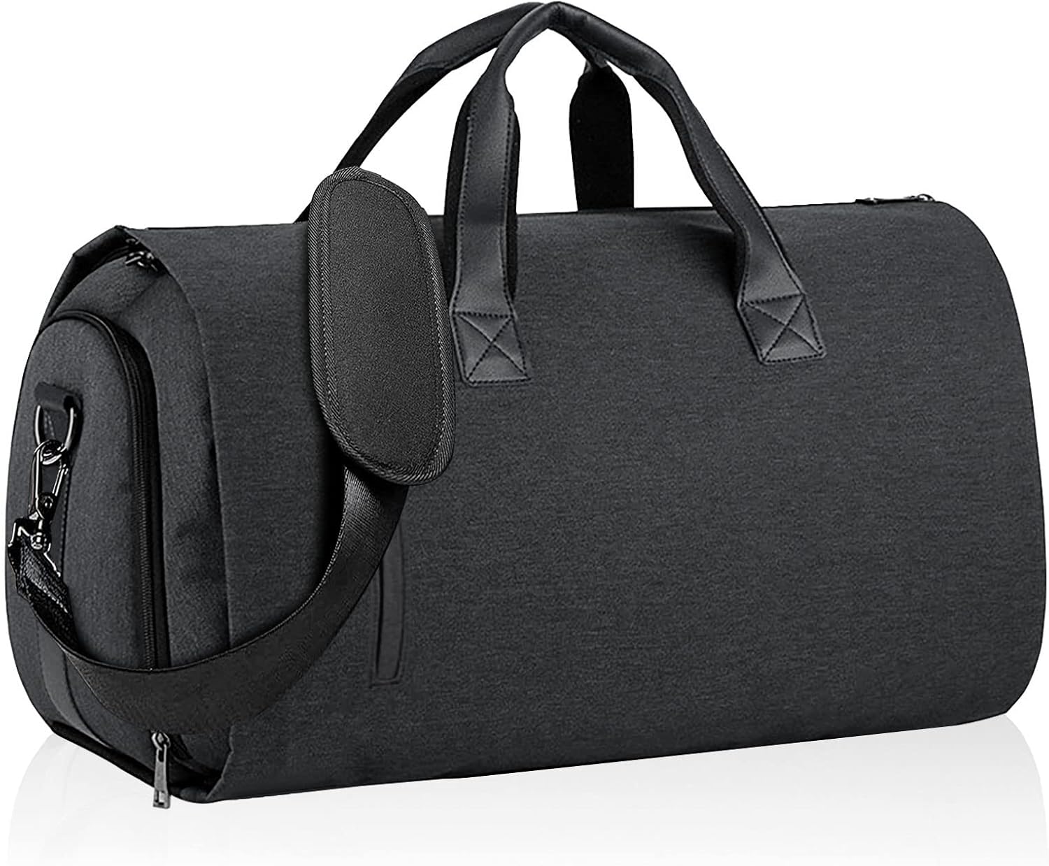 Carry On Garment Bag for Travel Suit Bag Men Women Dress, Convertible Garment Duffel Bag Hanging Clothes,Weekend Duffle Bags