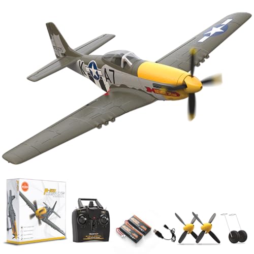 LEAMBE Remote Control Aircraft Plane, RC Plane with 3 Modes for Easy U-Turns and Control for Adults & Kids