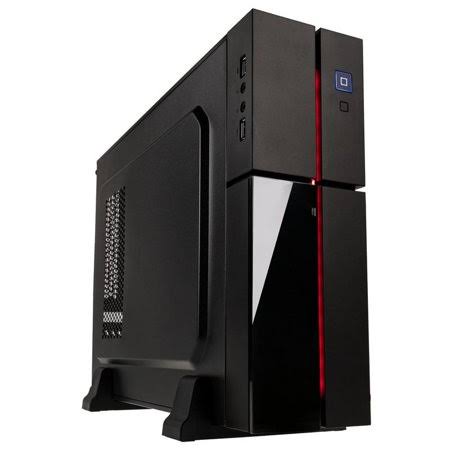 Aerocool Playa Slim Computer Case Low Profile (Slimline) Black
