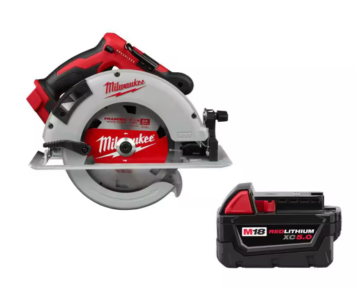 Milwaukee M18 18V Lithium-Ion Brushless Cordless 7-1/4 in. Circular Saw