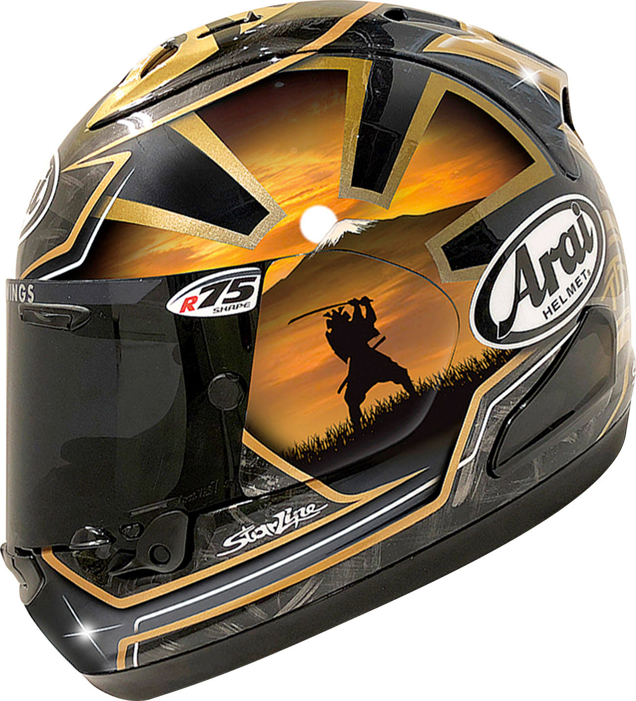 Arai - Helmet RX-7V Pedrosa Spirit Gold - Size Xs