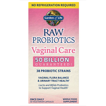 Raw Probiotics Vaginal Care ST 30 Vcaps by Garden Of Life - Kansas Nuitrition - HNZSDS