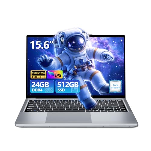 Gaming Laptop, 15.6 inch Laptop i5 Processor （up to 3.60 GHz）, 24GB DDR3 512GB SSD, Full HD 1920X1200 Display, Backlit Keyboard,180 Angle Opening