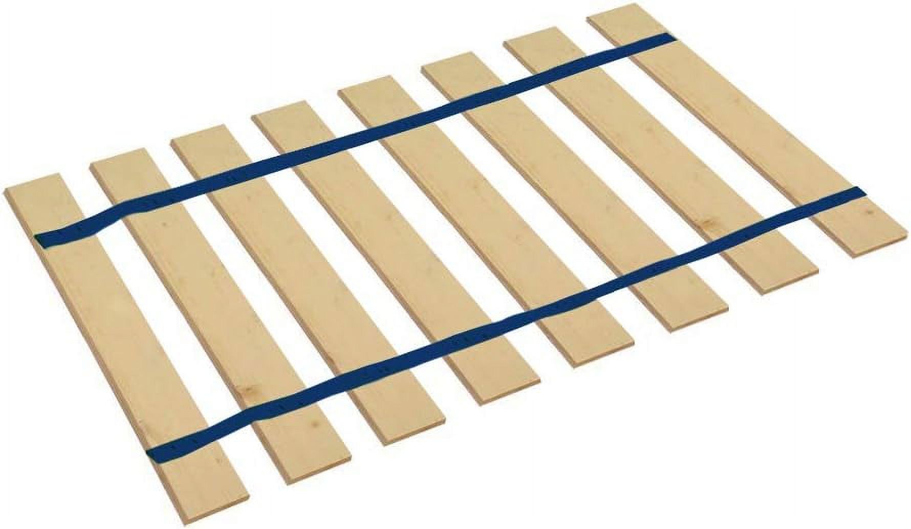 Size Attached Bed Slats - Bunkie Boards (Dark Blue Straps)