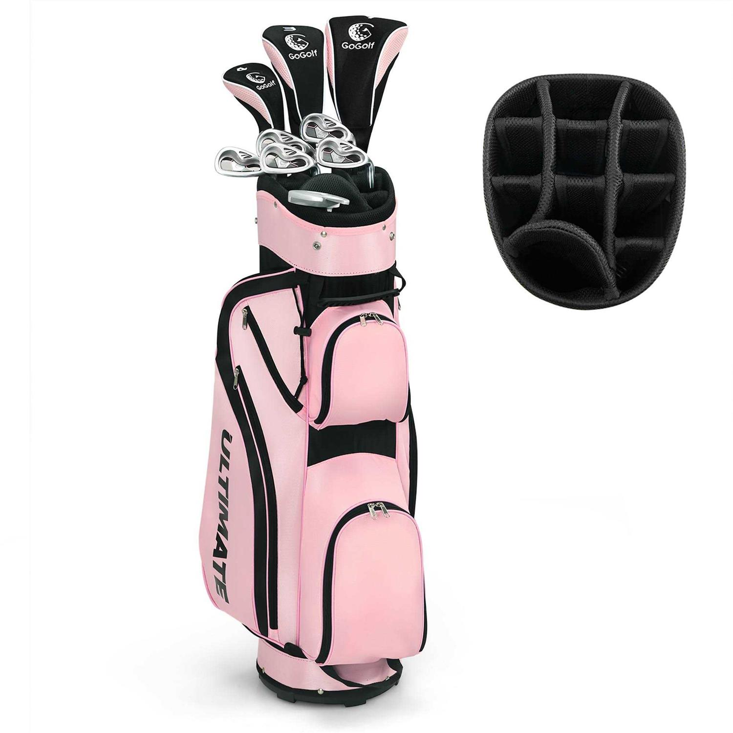 Ladies Womens Complete Golf Clubs Set 10 Pieces Includes Alloy Driver - Sports Supplies Online Store