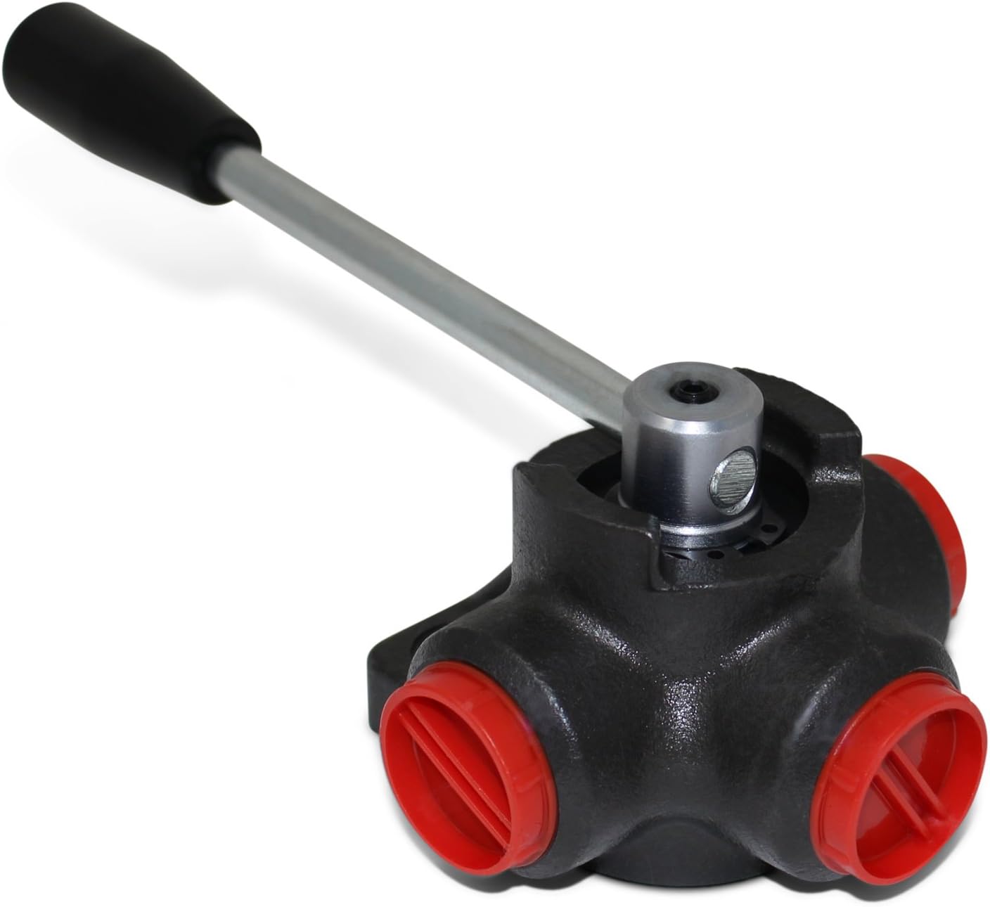 Hydraulic Rotary Diverter Valve, 3 Way, Open Center, 16 GPM, 8 SAE Ports Pack of 2