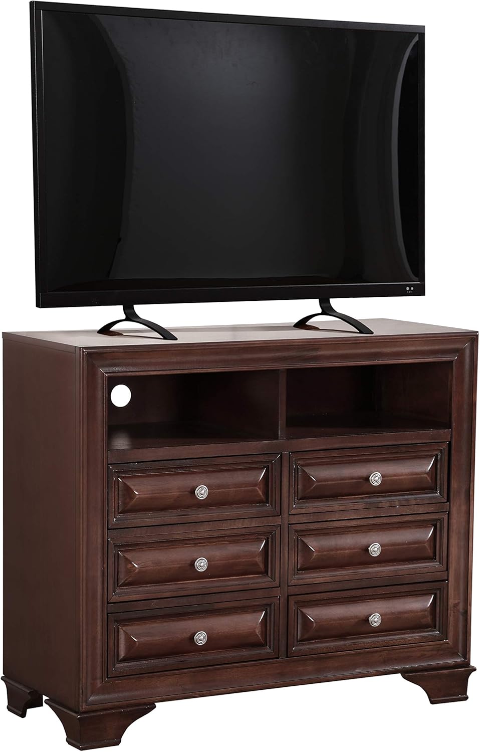 Glory Furniture Media Chest, Cappuccino
