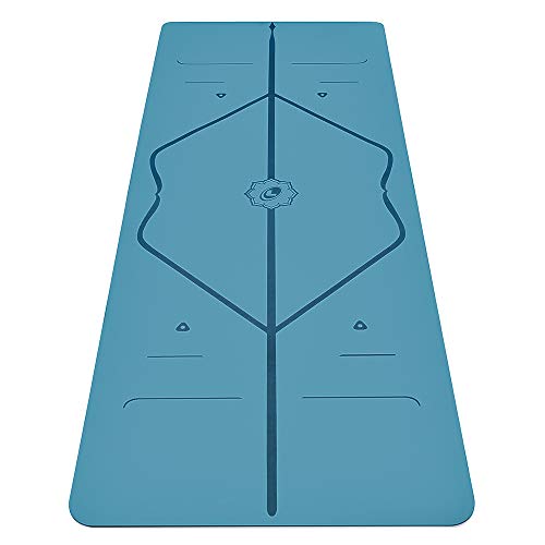 Liforme Travel Yoga mat – Patented Alignment System, Warrior-Like Grip, Non-Slip, Eco-Friendly, Ultra-Lightweight and Sweat Resistant