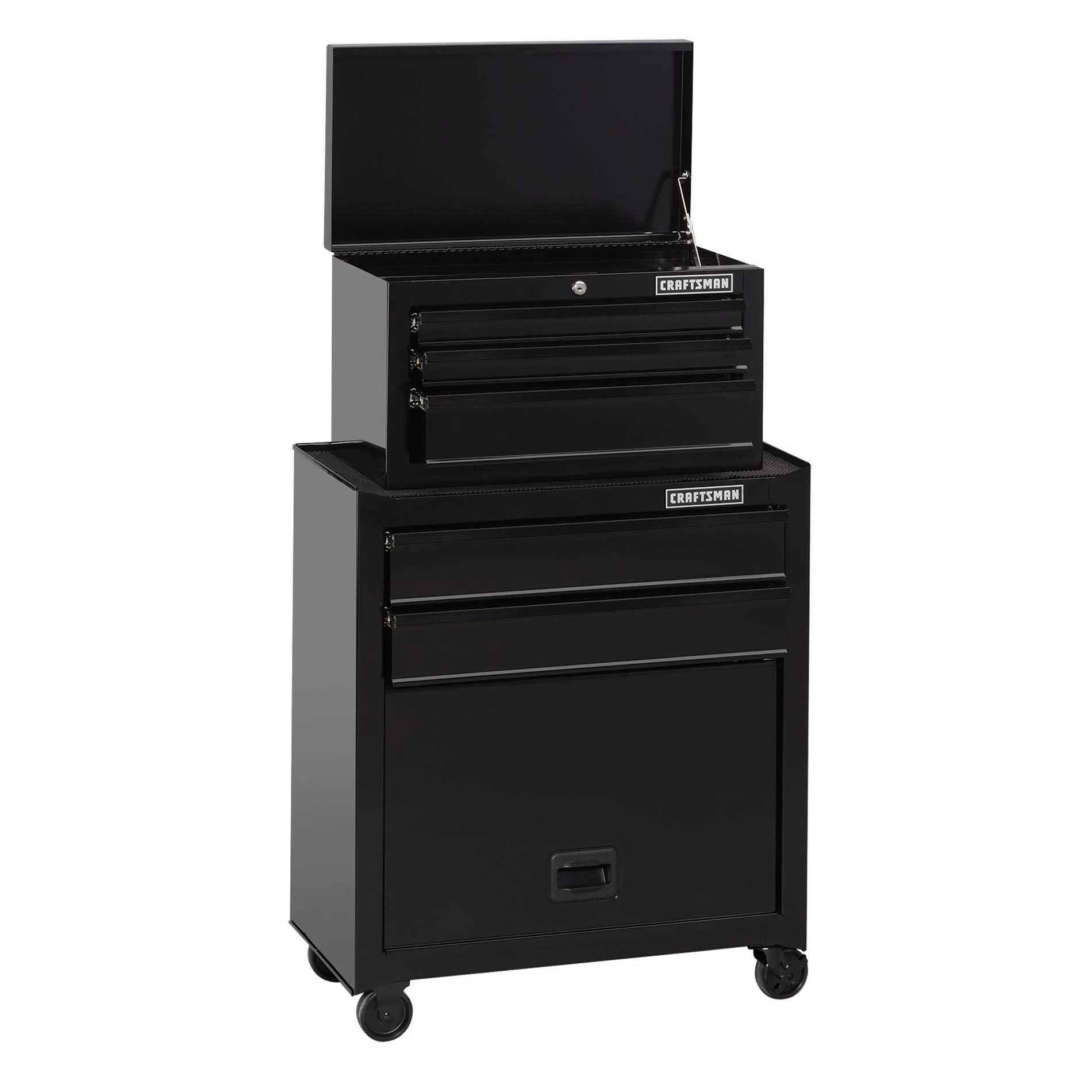 Craftsman 26x22 5-Drawer Standard-Duty Tool Chest u0026 Cabinet - Black