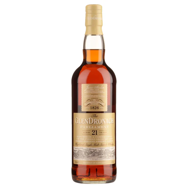 Glendronach Parliament 21 Year Highland Single Malt Scotch Whisky 750ml - Nestor Liquor