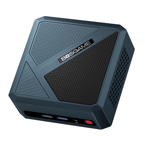 P5 Pro Mini PC, AMD Ryzen 7 6800H, 32GB DDR5 512GB SSD Mini Desktops Computer, Quad Display PC, Dual USB 4.0 & HDMI, 2.5G RJ45 LAN, Wi-Fi 6E/BT 5.2