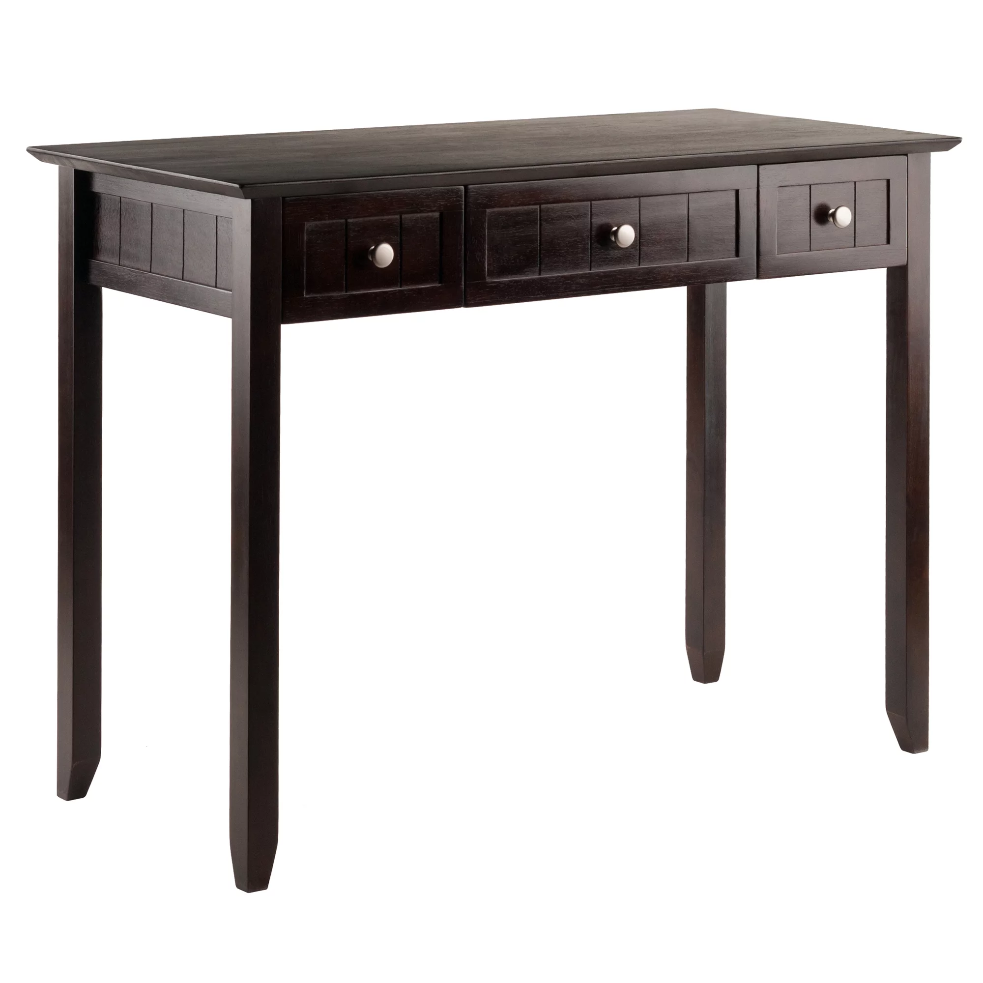 Winsome Wood Burke Traditional Writing Desk, Coffee Finish
