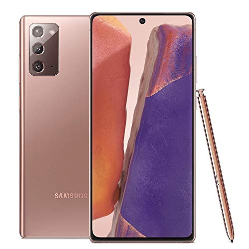 Samsung Galaxy Note 20 5G (128GB, 8GB) 6.7" AMOLED+, Snapdragon 865, Global 5G VoLTE (Fully Unlocked for AT&T, Verizon, Sprint
