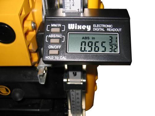 Wixey WR510 Digital Planer Readout with Fractions - Megean
