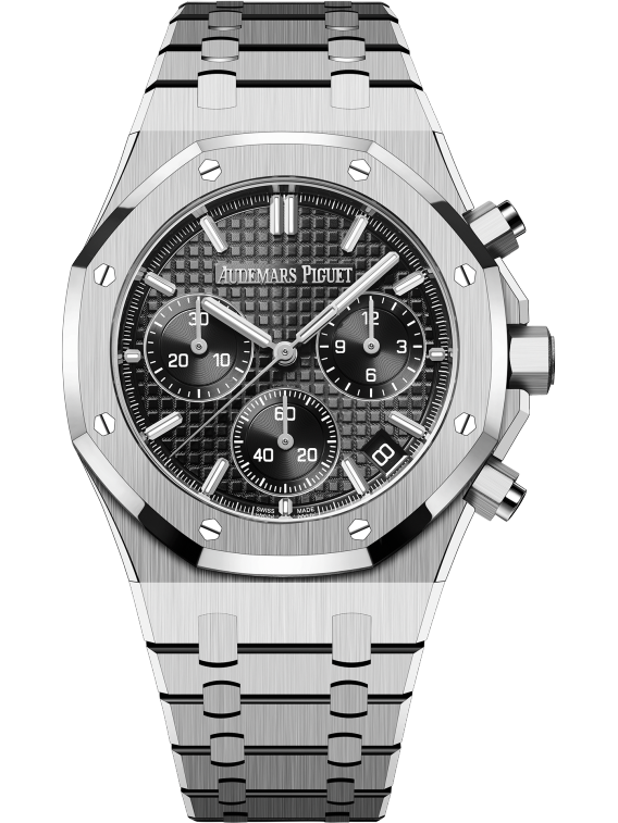 ROYAL OAK Black Dial CHRONOGRAPH 41mm