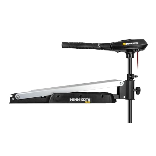 Minn Kota Edge Bow-Mount Electric Trolling Motor with Hand/Tiller Control, 45 Lb. Thrust, 45 In. Shaft, Freshwater