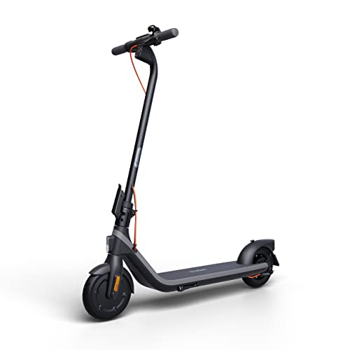 Segway Ninebot E2 Plus Electric KickScooter- 300W Brushless Motor, Up to 15.5 Mile Range & 15.5 MPH, 8.1" Shock-Absorbing Tires