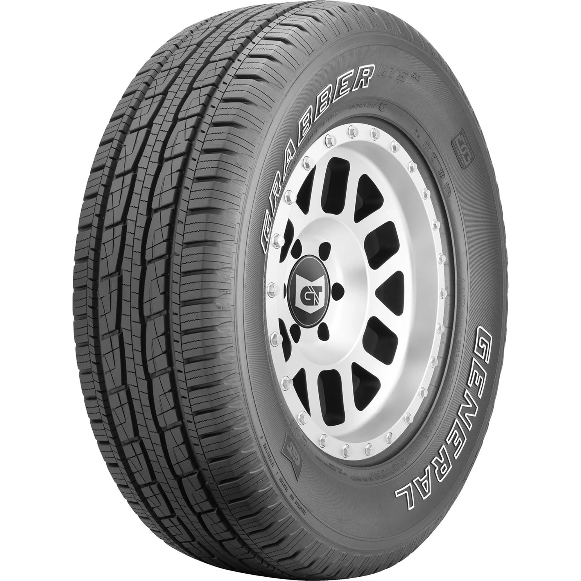 General Grabber HTS60 All Season 275/60R20 115S Light Truck Tire Fits: 2016-18 Ram 1500 HFE, 2019-23 Chevrolet Silverado 1500 LT Trail Boss